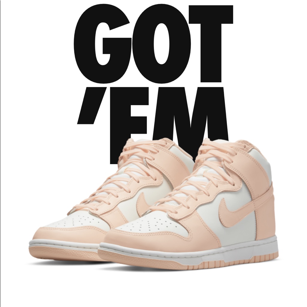 Nike Dunk High Crimson Tint